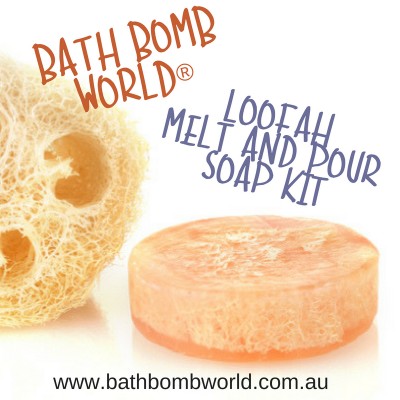 Bath Bomb World® Loofah Melt and Pour Soap Kit